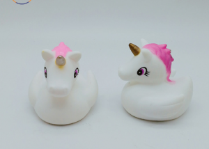 3 Packs Assorted Unicorn Bath Toy W LED Color Changing Bath Duck