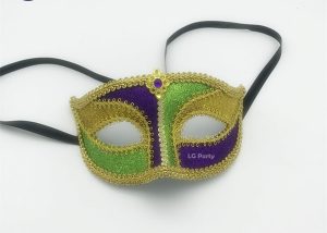 PGG Mardi Gras Lace Mask Venetian Mask Costume Party Accessory