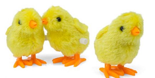 Wind-Up Novelty Jumping Chicken Easter Egg