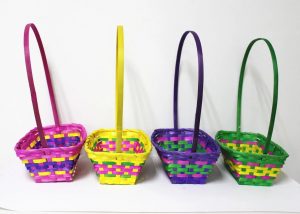 Bamboo Easter Egg Basket