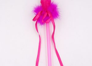 Hen Party Naughty Supplies Pink Feather Magic Wand at www.legopartycraft.com
