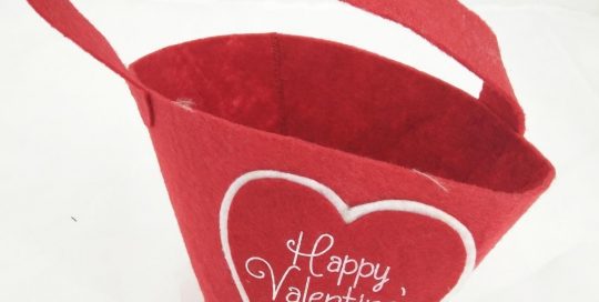 Valentine Gift Bags Red Tote Bag