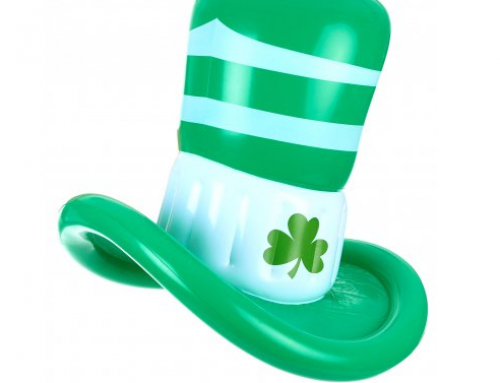 Inflatable St Patrick’s Hat 1.5 Feet Green Inflatable Hat For Party City