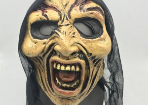 Old Men Witch Mask Screaming Halloween Head Mask