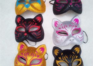 Assorted Fancy Glitter Cat Eye Mask
