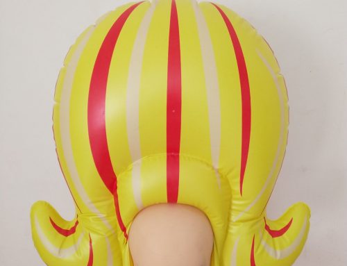 Lego Party Octopus Inflatable Hat Wig Fun Party Toys