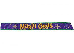 Mardi Gras 30“ Costume Party Sash