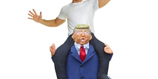 President Trump Riding Shoulder Costume