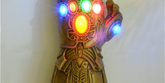 Infinity Gauntlet LED Light Up PVC Thanos Gloves