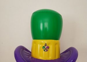 Mardi Gras Inflatable Top Hat Party Decoration