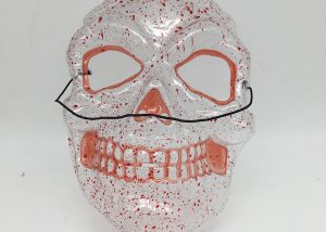 Transparent Mask-Bloody Skull