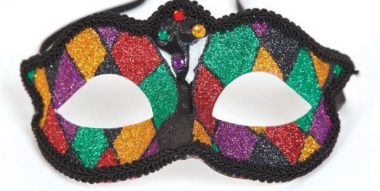 Marciana Eye Mask Multi-color Glitter Masks