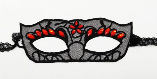 Cosplay Carnival Christmas Party Costume Black Lace Eye Masks