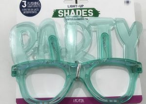 Purchase Light Green Lighting Up Party Eyeglasses For Costume Party