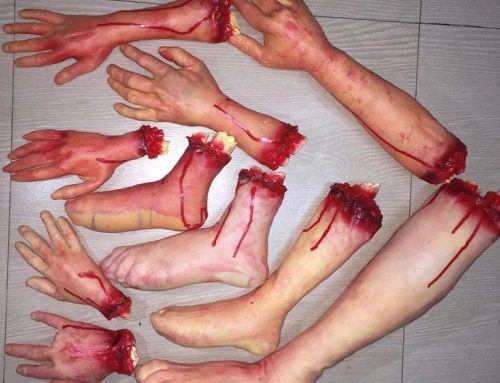 Fake Body Parts Props for Halloween Haunted House Decor