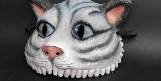 Paper mache mask