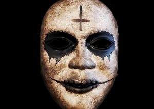 Purging Voodoo Dr maskblack cross polystone resin mask