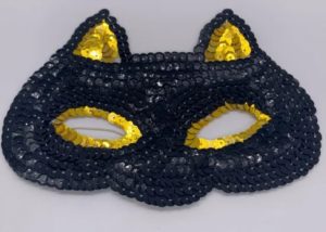 Sequin Cat Eye Mask