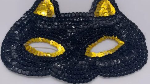 Sequin Cat Eye Mask