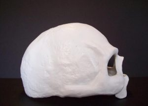 white mask