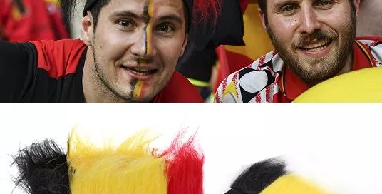 Fans Wig Props Crazy Brazilian Soccer Cheer Headwear Brazil Football Fans Hat Costume Accessories for OlympicWorld CupFestival EventsInternational Festival