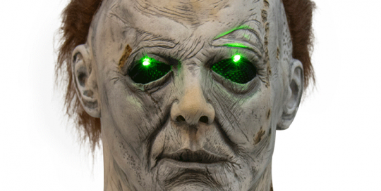 Halloween Michael Myers Mask Lighting Latex Horror Scary Movie Masks