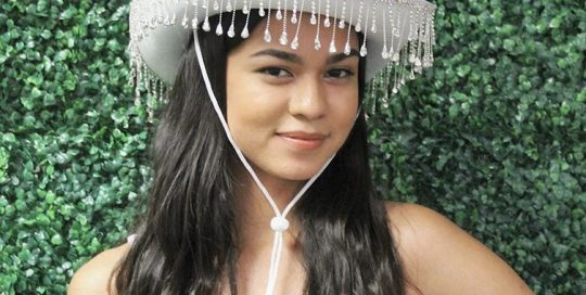 Bridal Party Rhinestone Tassel Western Cowboy Hat White Diamond Bride Wedding Hat