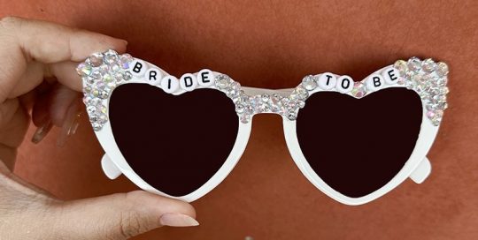 bride to be bride glasses