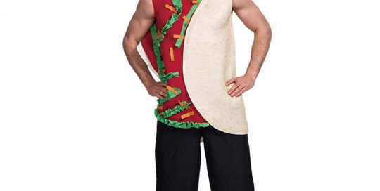 Halloween Carnival Mexican TACO Costume Party Dress