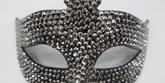 Rhinestone Jewels Diamond Eye Mask