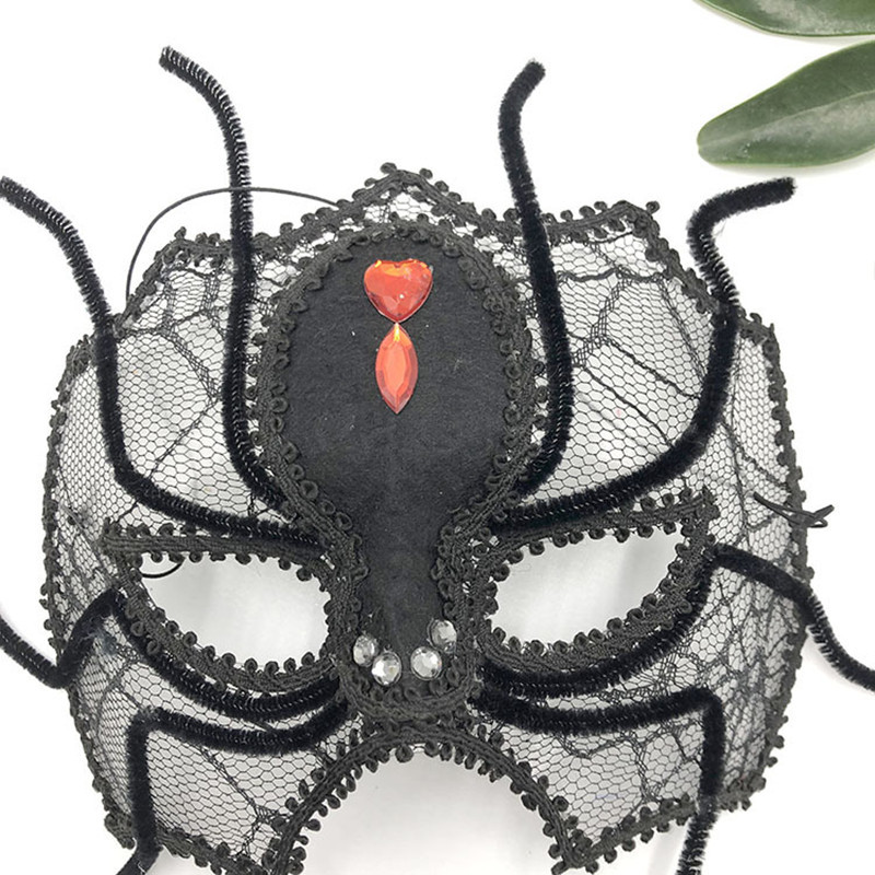 Spider Mask Blank, Unusual Masquerade Mask, Unique Creature Mask, Eight  Eyes, Arachnid Mask, Spider Fangs, Spider Face Mask, Halloween Mask 