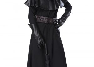 Medieval Steampunk Plague Bird Mouth Doctor Costume Dress