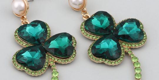 Sharmrock Diamond Earrings
