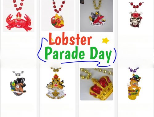 Crawfish Beads Necklace Lobster MOT Beads