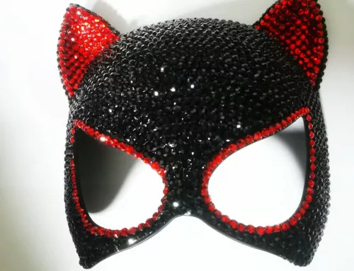 Assorted Sparkly Halloween Mask Full Rhinestone Bling Party Mask