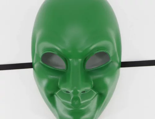 Venetian Jester Mask for Halloween Masquerade Party