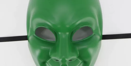 Venetian Jester Mask for Halloween Masquerade Party