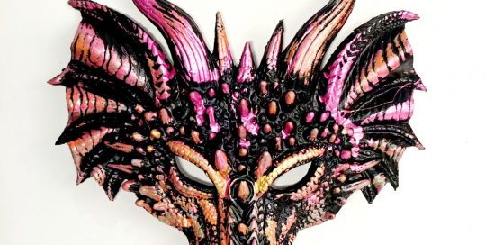 Realistic Dragon Face Mask