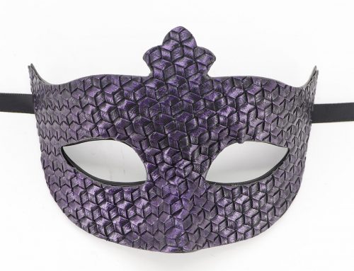 LGPC Antique Purple Gold Karneval Eyemask
