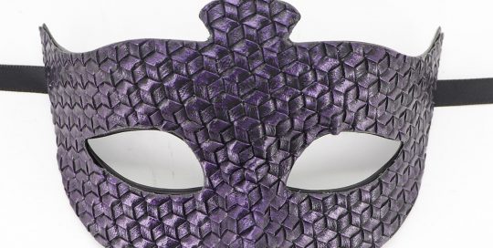 LGPC Antique Purple Karneval Eyemask-Purple